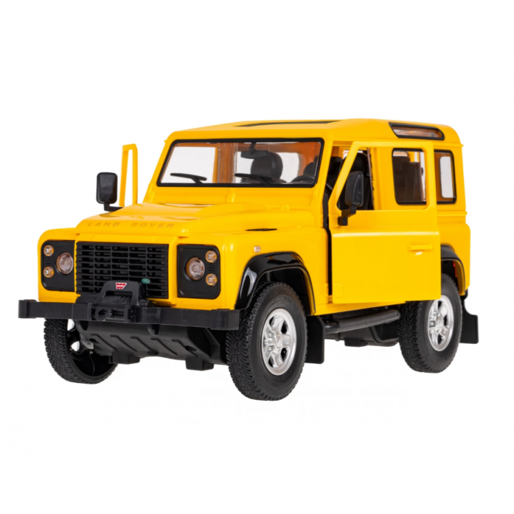 Auto R/C Land Rover Defender 1:14 Rastar – Žlté